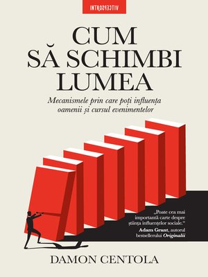 cover image of Cum Sa Schimbi Lumea